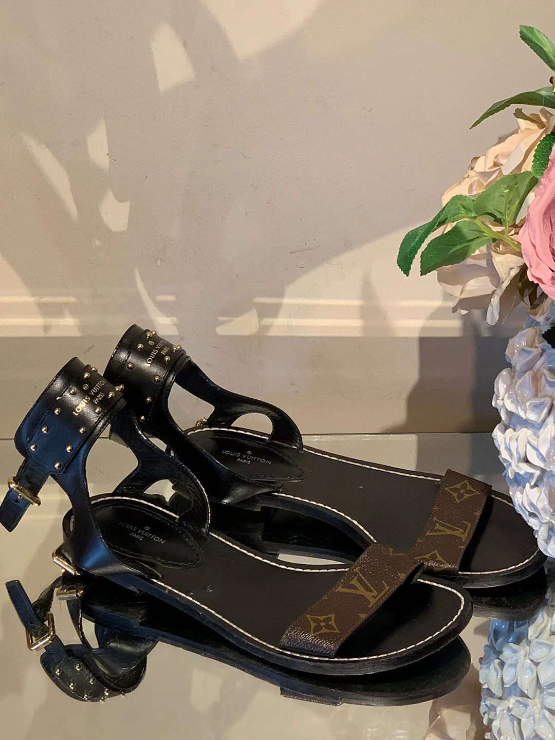 Louis Vuitton Nomad Monogram Sandals Size 39 (UK 6) - Dress Cheshire |  Preloved Designer Fashion | Boutique in Cheshire