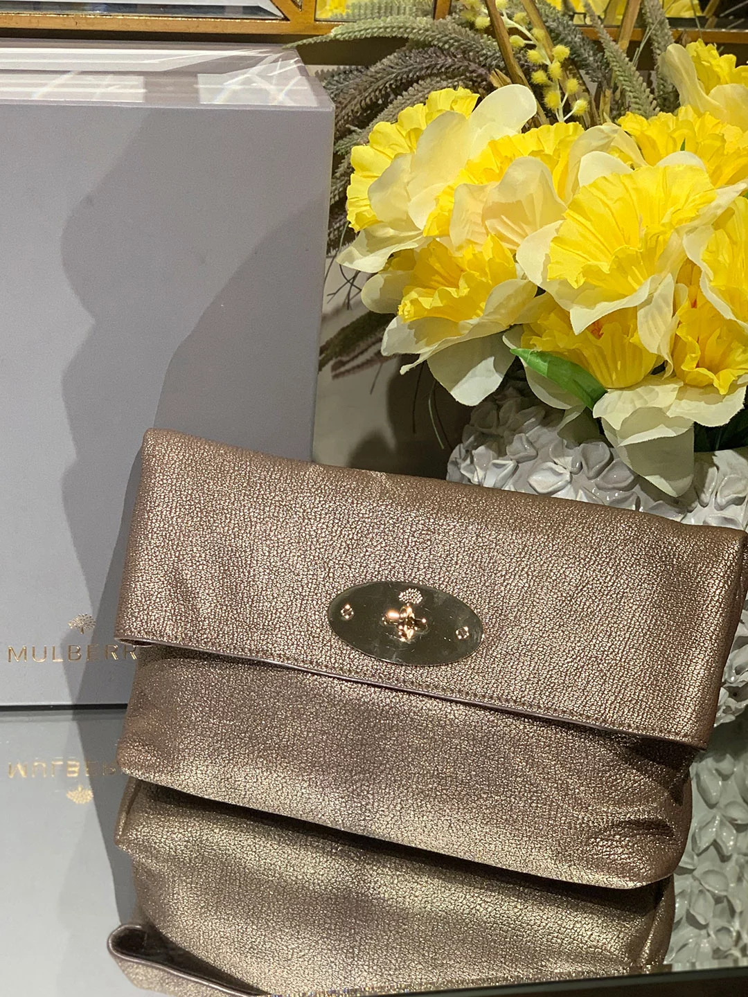 Mulberry clemmie hot sale clutch