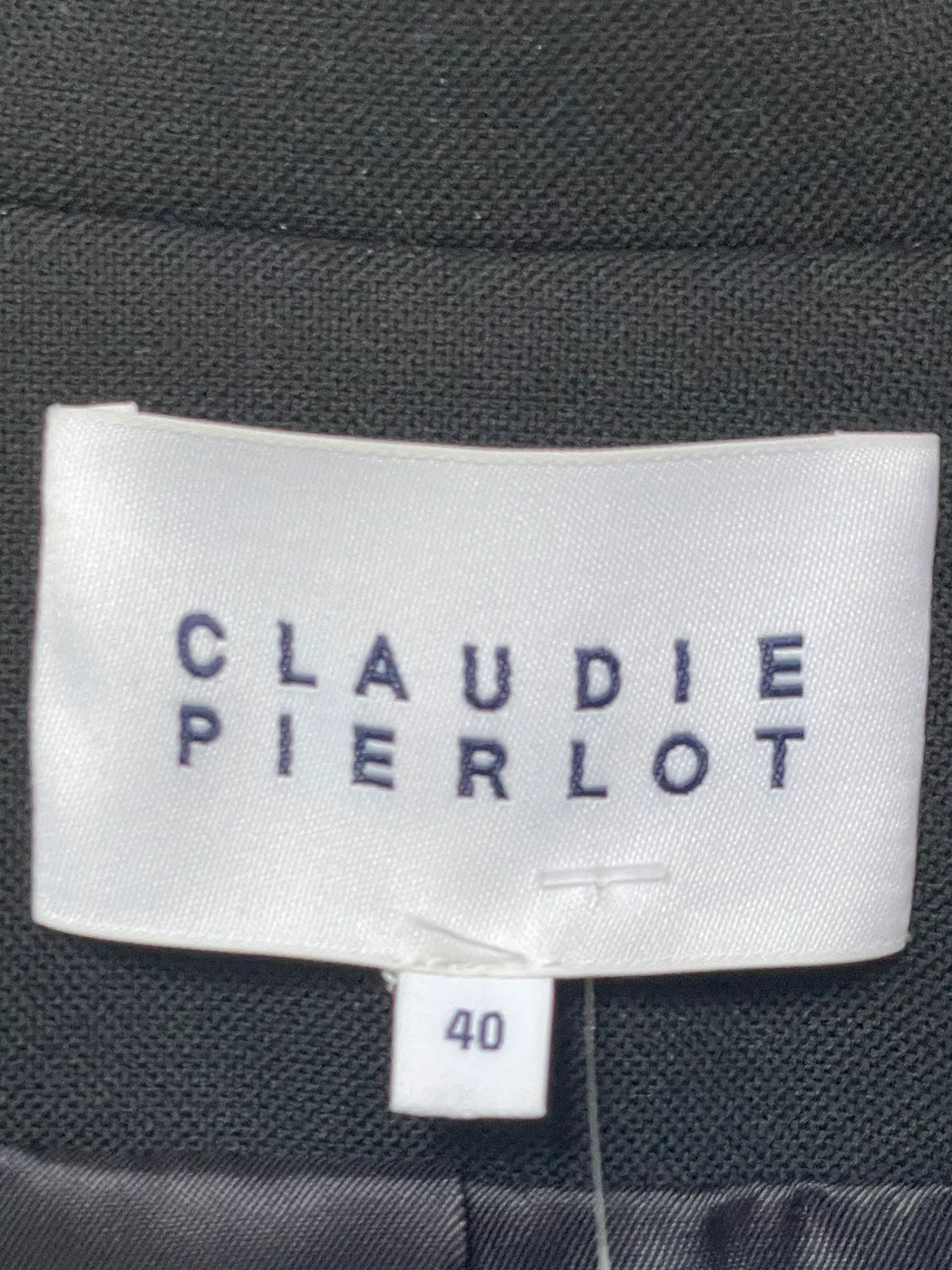 Claudie Pierlot Black Blazer Size FR 40 UK 12 Dress Cheshire